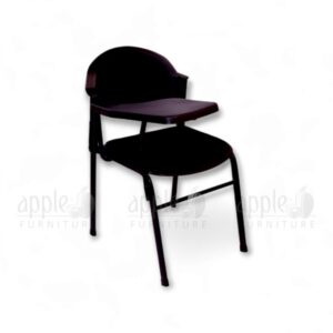study chair with cushion, steel plastic study chair, study chair, writing tablet chair, tablet arm chair, comforto study chair