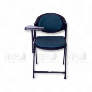 study chair with cushion, steel plastic study chair, study chair, writing tablet chair, tablet arm chair, comforto study chair