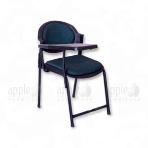 study chair with cushion, steel plastic study chair, study chair, writing tablet chair, tablet arm chair, comforto study chair