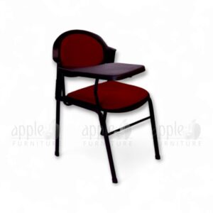 study chair with cushion, steel plastic study chair, study chair, writing tablet chair, tablet arm chair, comforto study chair