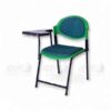 study chair with cushion, steel plastic study chair, study chair, writing tablet chair, tablet arm chair, comforto study chair