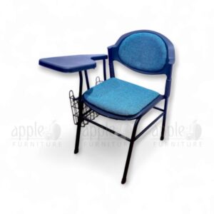 study chair with foam, study chair with cushion, book box study chair, tablet arm chair