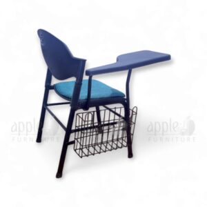study chair with foam, study chair with cushion, book box study chair, tablet arm chair