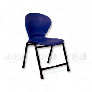 APPLE AP-06 School Chair – Durable blue plastic school chair for classroom and educational use