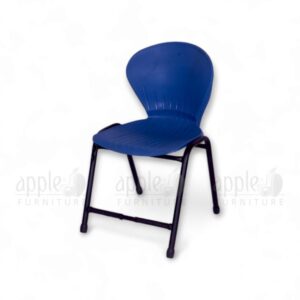 APPLE AP-06 School Chair – Durable blue plastic school chair for classroom and educational use