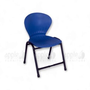 APPLE AP-06 School Chair – Durable blue plastic school chair for classroom and educational use