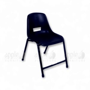 Holo Shell Visitor Chair by Apple Furniture – Modern plastic seat with sturdy metal frame, ergonomic design for offices, waiting areas, and public spaces.