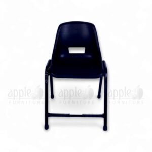 Holo Shell Visitor Chair by Apple Furniture – Modern plastic seat with sturdy metal frame, ergonomic design for offices, waiting areas, and public spaces.