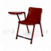 Red Apple AP-786-S-FIX Study Chair in Pakistan with ergonomic molded shell seat, fixed writing pad, and steel frame for classrooms, coaching centers, and study spaces.