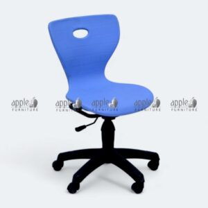 PPLE AP-1024-LRG-H Youth Study Chair dynamic classroom comfort Blue study chair with height adjustment and swivel feature Youth study chair modern design ergonomic back support