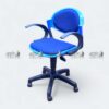 “APPLE AP-11-HAC Computer Chair with Cushion ergonomic office revolving chair” “Blue cushioned computer chair with armrest and swivel base” “Office revolving chair APPLE AP-11-HAC with adjustable height” “Durable cushioned computer chair for home and office workspace”