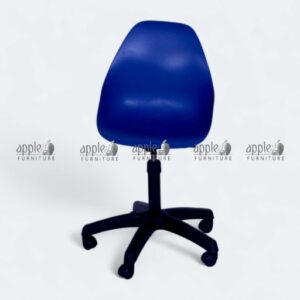 “APPLE AP-207-M Ergonomic Library Revolving Chair study chair with wheels” “Modern computer chair APPLE AP-207-M ergonomic blue design” “Durable library revolving chair with caster wheels for study rooms” “Stylish ergonomic study chair with wheels and swivel base”