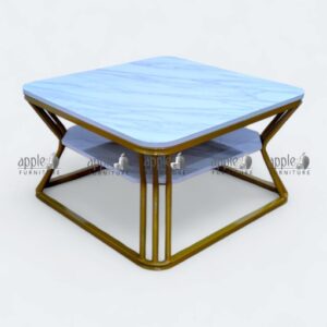 Wood and Metal Center Table modern living room furniture Wood and Metal Center Table with metal frame and wooden top Modern wood and metal center table nesting design Wood and Metal Center Table for contemporary interiors