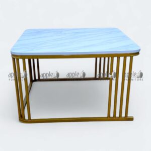 Wood and Metal Center Table modern living room furniture Wood and Metal Center Table with metal frame and wooden top Modern wood and metal center table nesting design Wood and Metal Center Table for contemporary interiors