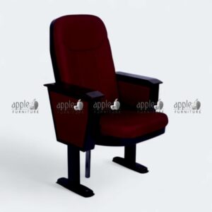 APPLE AP-338 Auditorium Chair with cushioned lecture hall chair design and fixed auditorium seating for seminars and conference rooms