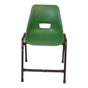 APPLE AP-200-BLU plastic study chair with blue shell seat and black metal frame Student classroom chair with blue plastic seat for school college academy and library use Blue school chair with durable metal frame for classroom and training room furniture
