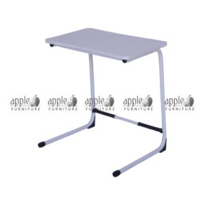 APPLE AP-1026-WHT fiberglass study table with white top for schools and classrooms Fiberglass study table for students with durable frame and clean white surface School study table with fiberglass top for classroom and academy use Student study table in Pakistan by APPLE Furniture for educational institutions