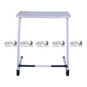 APPLE AP-1026-WHT fiberglass study table with white top for schools and classrooms Fiberglass study table for students with durable frame and clean white surface School study table with fiberglass top for classroom and academy use Student study table in Pakistan by APPLE Furniture for educational institutions