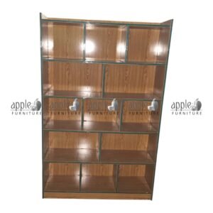 APPLE AP-1003 Classroom Storage Shelving with Multi Compartment School Bookcase and Wooden Classroom Organizer for educational materials