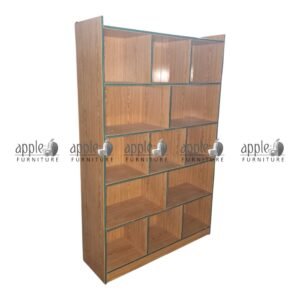 APPLE AP-1003 Classroom Storage Shelving with Multi Compartment School Bookcase and Wooden Classroom Organizer for educational materials