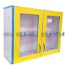 APPLE AP-1004 School Storage Cabinet with Glass Doors, Educational Display Cupboard and Classroom Glass Door Cabinet for books and learning materials